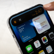 A photo of the dynamic island on an iPhone 14 Pro